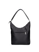 Karen Ce-Marle fekete virágos rostbőr női válltáska