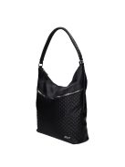 Karen Ce-Ina fekete steppelt rostbőr női válltáska