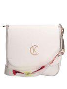 Karen Tosia fehér rostbőr női oldaltáska