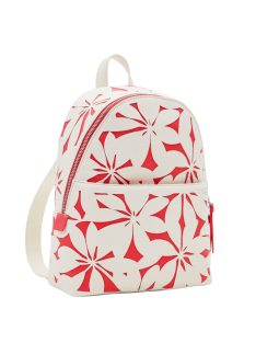 Desigual bézs-korall női hátizsák