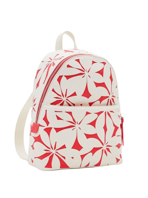 Desigual bézs-korall női hátizsák