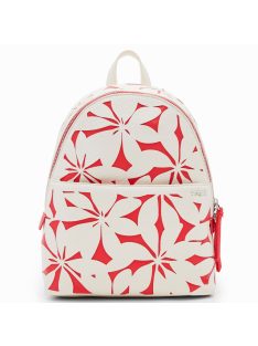Desigual bézs-korall női hátizsák