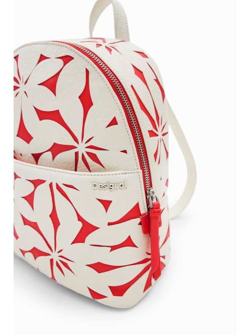 Desigual bézs-korall női hátizsák