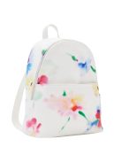 Desigual fehér virágos női hátizsák