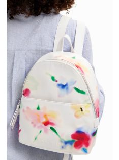 Desigual fehér virágos női hátizsák
