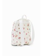 Desigual fehér virágos női hátizsák