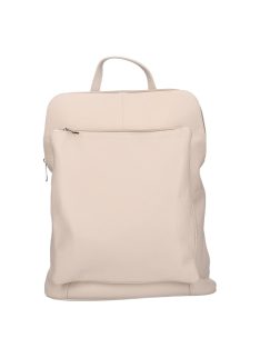 Olasz bőr 4444 bézs női válltáska/hátizsák 