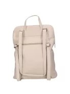 Olasz bőr 4444 bézs női válltáska/hátizsák 