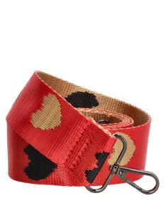 Beagles Fashion piros-drapp női vállpánt