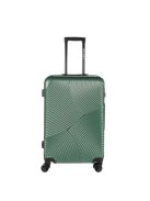 Enrico Benetti 39040-60 Louisville M olive 4 kerekű közepes méretű  bőrönd