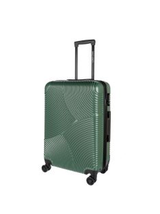   Enrico Benetti 39040-60 Louisville M olive 4 kerekű közepes méretű  bőrönd