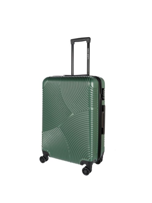 Enrico Benetti 39040-60 Louisville M olive 4 kerekű közepes méretű  bőrönd