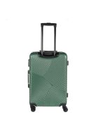 Enrico Benetti 39040-60 Louisville M olive 4 kerekű közepes méretű  bőrönd