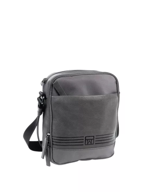 Matties Bags 40043 szürke rostbőr férfi oldaltáska