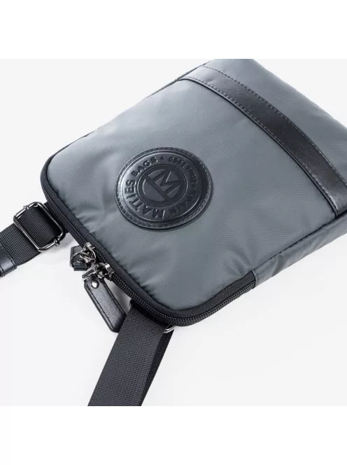 Matties Bags 40116 szürke rostbőr férfi oldaltáska