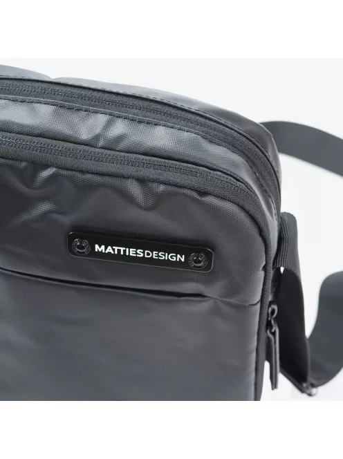 Matties Bags 40003 fekete rostbőr férfi oldaltáska