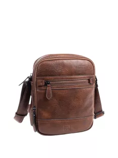 Matties Bags 40104 barna rostbőr férfi oldaltáska