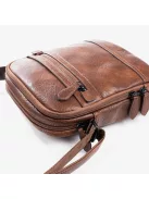 Matties Bags 40104 barna rostbőr férfi oldaltáska