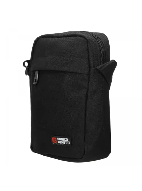 Enrico Benetti 54680 Amsterdam fekete oldaltáska