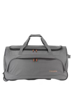   Travelite 96277-04 Basics Fresh antracit 71cm nagy méretű gurulós utazótáska 