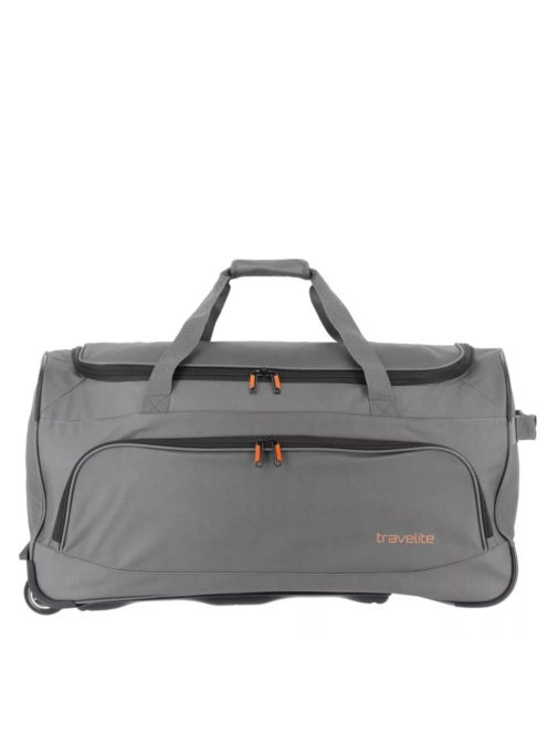 Travelite 96277-04 Basics Fresh antracit 71cm nagy méretű gurulós utazótáska 