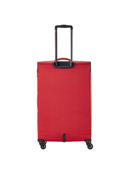Travelite 80049-10 Chios L piros 4 kerekű bővíthető nagy méretű bőrönd 