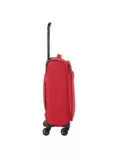 Travelite 80047-10 Chios S piros 4 kerekű kabin méretű bőrönd 