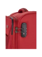 Travelite 80047-10 Chios S piros 4 kerekű kabin méretű bőrönd 