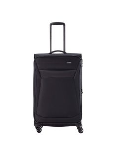 Travelite 80049-01 Chios L fekete 4 kerekű bővíthető nagy méretű bőrönd 
