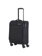 Travelite 80047-10 Chios S fekete 4 kerekű kabin méretű bőrönd 
