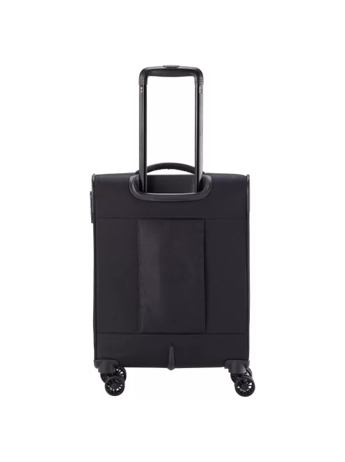 Travelite 80047-10 Chios S fekete 4 kerekű kabin méretű bőrönd 
