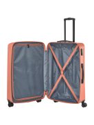 Travelite 72349-88 Bali L koralle 4 kerekű nagy méretű bőrönd 