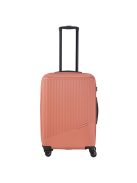 Travelite 72348-81 Bali M koralle 4 kerekű közepes méretű bőrönd 