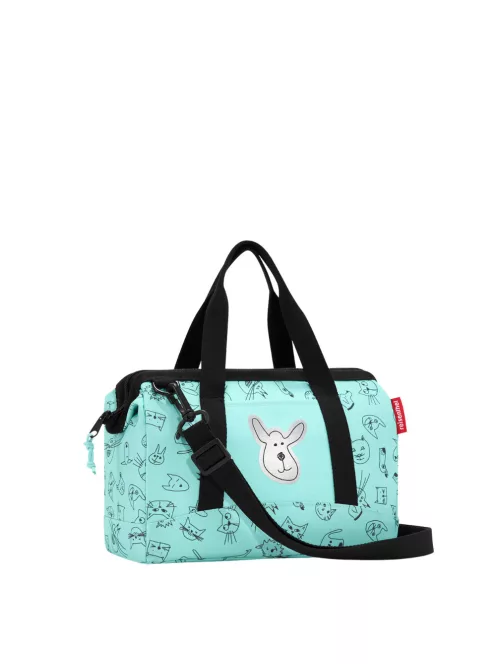 Reisenthel IQ4062 Allrounder XS kids cats and dogs mint gyerek utazótáska 