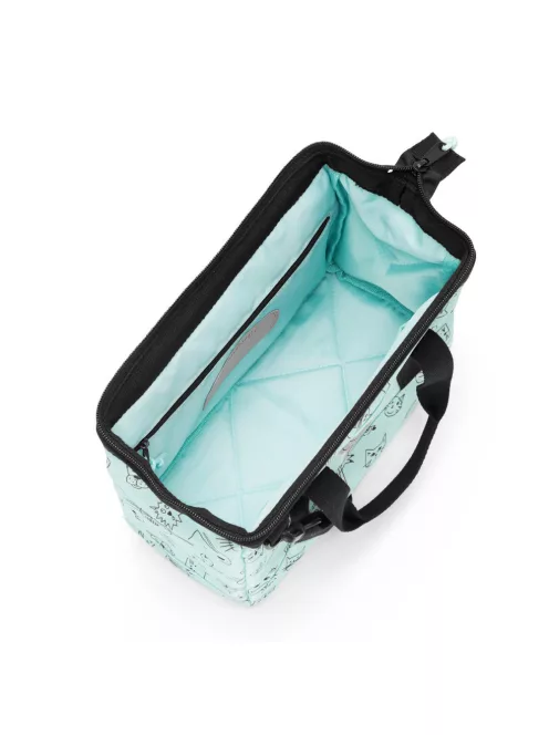 Reisenthel IQ4062 Allrounder XS kids cats and dogs mint gyerek utazótáska 