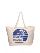 Benzi 5490 kék pálma női strandtáska