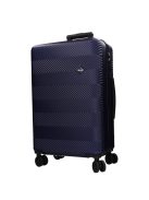 Benzi 5702 L sötétkék 4 kerekű nagy méretű bőrönd