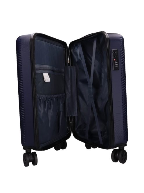 Benzi 5702 S sötétkék kabinbőrönd