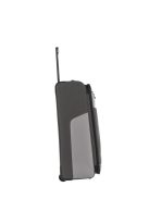Travelite 92807-04 Viia L antrazit 2 kerekű bővíthető nagy méretű bőrönd 