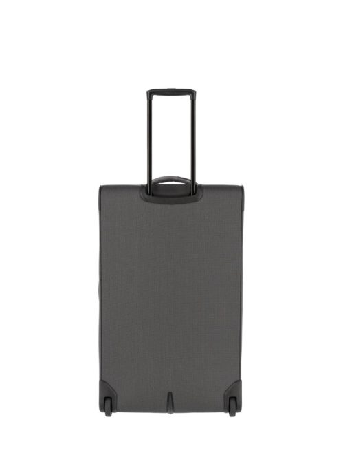 Travelite 92807-04 Viia L antrazit 2 kerekű bővíthető nagy méretű bőrönd 