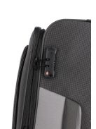 Travelite 92807-04 Viia L antrazit 2 kerekű bővíthető nagy méretű bőrönd 