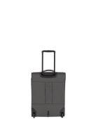 Travelite 92807-4 Viia S antrazit 2 kerekű bővíthető kabin méretű bőrönd 