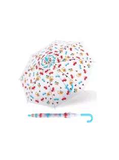 Derby Sky transparent 72654 kék autós esernyő