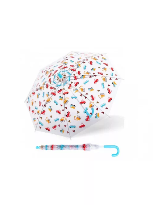 Derby Sky transparent 72654 kék autós esernyő