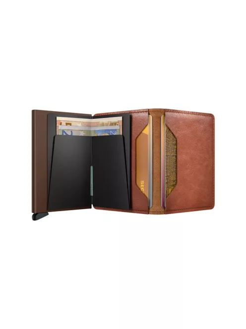 Secrid Slimwallet vintage cognac-brown automata kártyatartó 