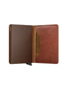 Secrid Slimwallet vintage cognac-brown automata kártyatartó 