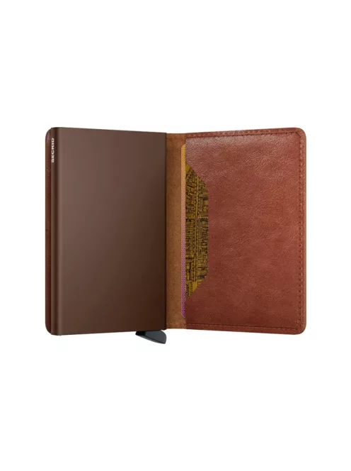 Secrid Slimwallet vintage cognac-brown automata kártyatartó 