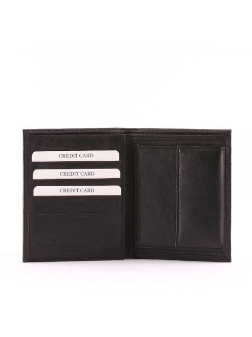 Sylvia Belmonte N05 fekete férfi bőr irattartó