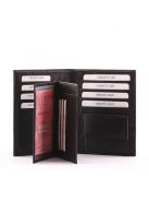 Sylvia Belmonte MGRIA3 fekete férfi bőr irattartó