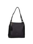 David Jones CM6704 fekete A/4 női válltáska